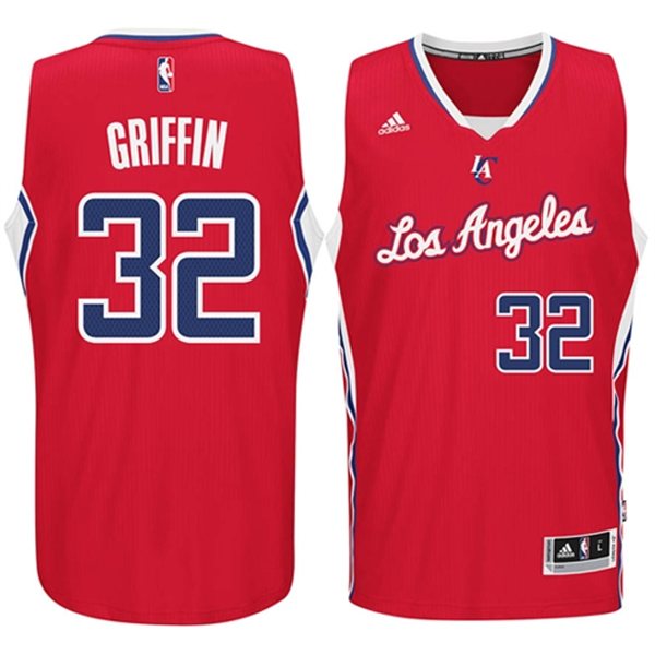 Los Angeles Clippers #32 Blake Griffin 2014 15 New Swingman Road Red Jersey